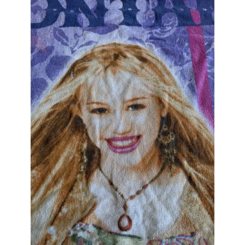 VTG Disney Hannah Montana Beach Towel Set 2-Pack Miley Cyrus Y2K Pop Star Retro